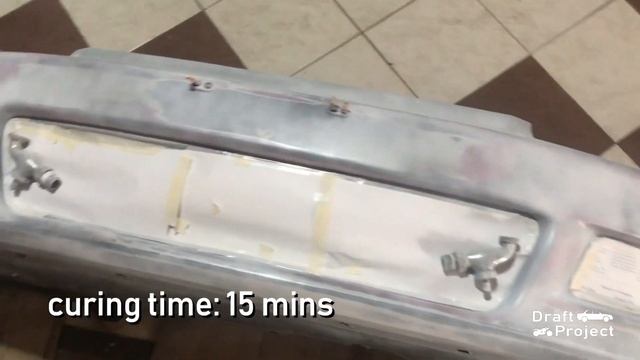 How to Paint your Bumper Part 2 - Honda Civic EG - Draft Project