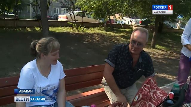 В Абакане завершилось строительство пешеходной зоны в Парке Победы 15.08.2019 смотреть онлайн