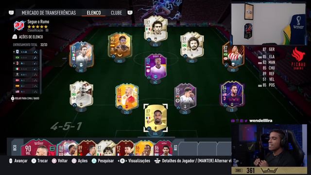 ANÁLISE E COACH DA GAME PLAY DO TIO PEDRO! 16/3 NA WL | Wendell Lira смотреть онлайн