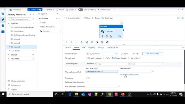 3. Incrementally copy new and changed files based on Last Modified Date in Azure Data Factory смотреть онлайн