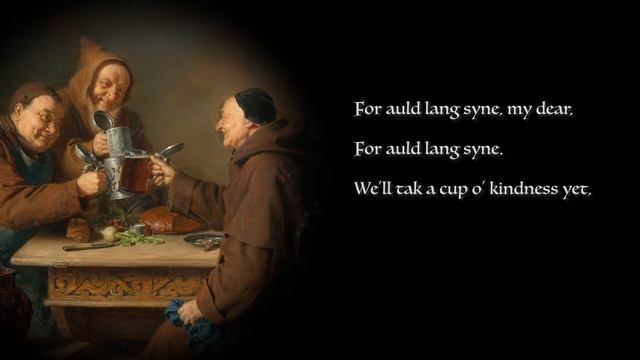 'Auld Lang Syne' Lyrics by Robert Burns: Poem Reading for New Year's Day смотреть онлайн