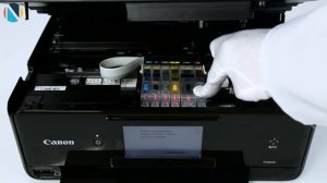 Заправка и установка ПЗК на Canon PIXMA TS8040/6040/5040