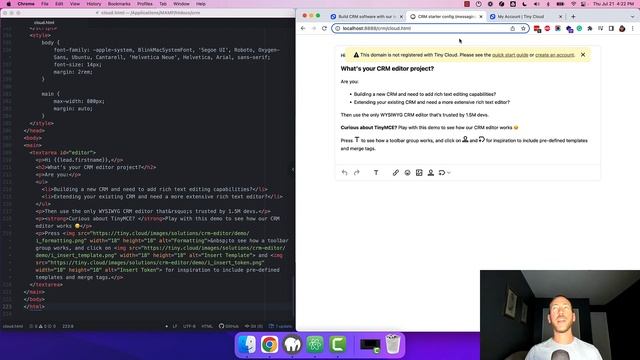 Setting up WYSIWYG CRM editor | TinyMCE Cloud CRM Starter Config смотреть онлайн