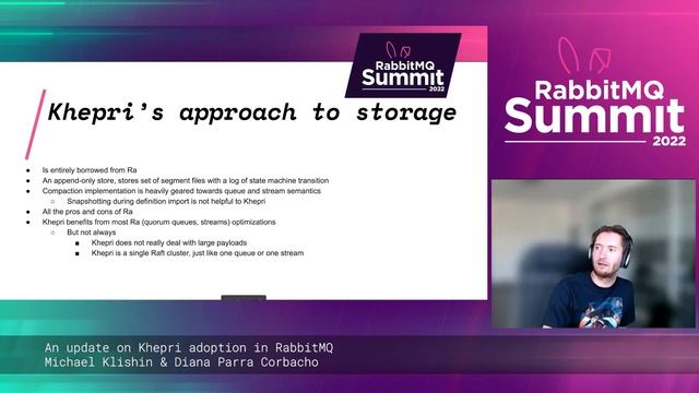 An update on Khepri adoption in RabbitMQ | Michael Klishin & Diana Corbacho | RabbitMQ Summit 22 смотреть онлайн