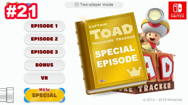 Captain Toad Treasure Tracker #21 Специальный эпизод 1/3. In Search of the Legendary Crown.