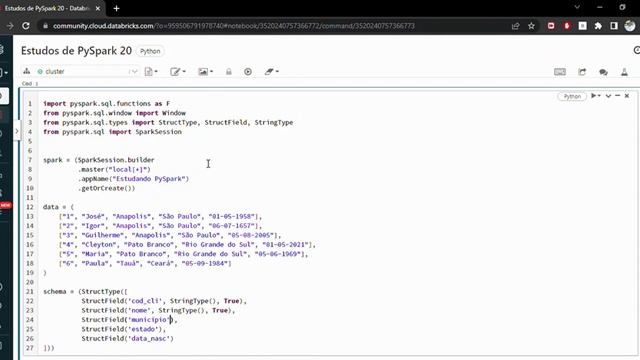 BIG DATA - MANIPULAÇÃO DE DADOS COM WINDOW FUNCTION DO PYSPARK [window, over, row_number] смотреть онлайн