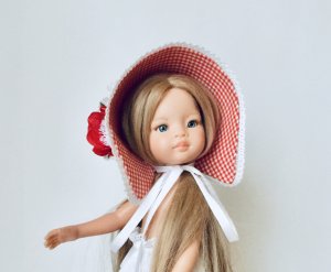 Мастер-класс шляпки для кукол Паола Рейна( подробно читайте по ссылке под видио)