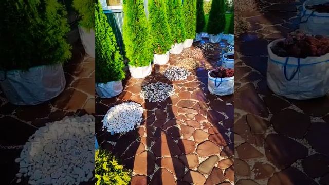 Галька, щебень, камень декоративный.Краснодар. смотреть онлайн