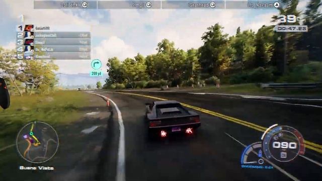 NFS Unbound | Buena Vista (A+) 1:47.82 [Testarossa] смотреть онлайн