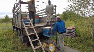 Самодельный апилифт, Пасека Старчевских, Сибирь