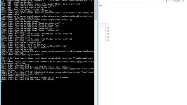 converting python file into exe file смотреть онлайн
