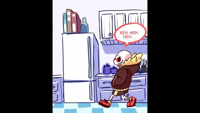 Маленькие Сансы [Underfell Underswap] (undertale comic mix dub) смотреть онлайн