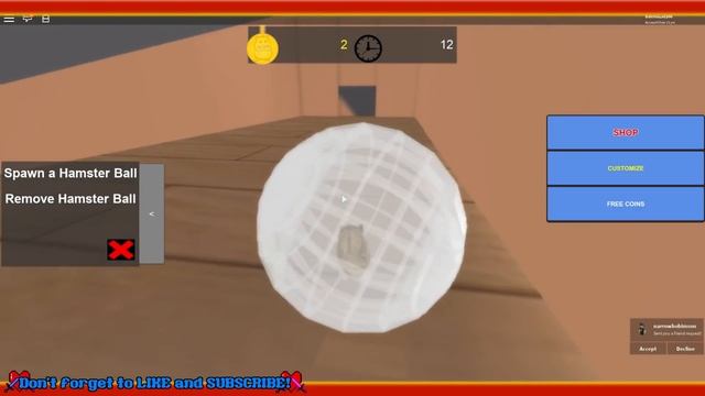 CUTEST GAME EVER!! -ROBLOX - HAMSTER SIMULATOR W/WONDERWALL! - GAMEPLAY смотреть онлайн