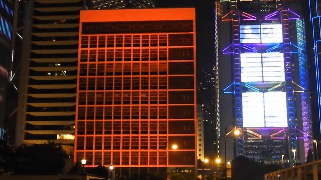 Гонконг/Hong Kong. Amazing light show. Световое шоу. Завораживает смотреть онлайн