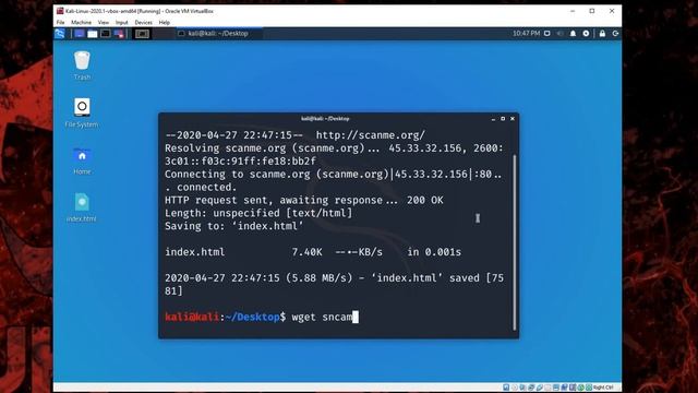 Wget kali Linux смотреть онлайн