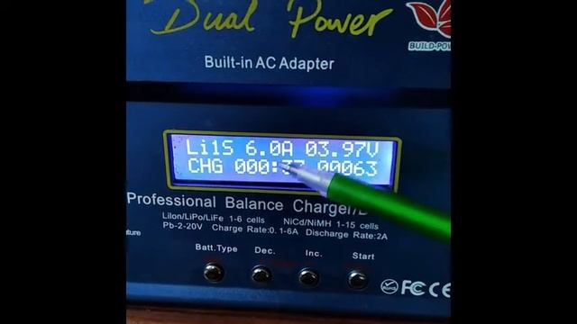 Токи зарядки лития 18650 и 26650