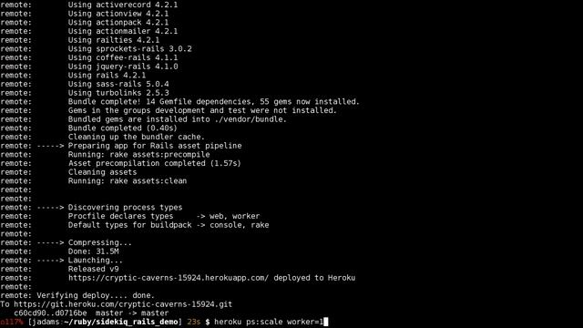 [Sidekiq 002.4] Deployment смотреть онлайн