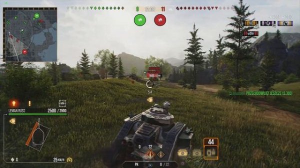 WOT CONSOLE | LEMAN RUSS WARHAMMER 40k | 9k DIRECT DMG | @Koza_gg31