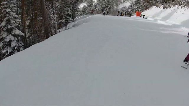 Архыз. Трасса №2 - Персеиды (синяя) смотреть онлайн