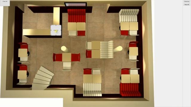 Юнисистем ресторан. Создание карты зала и столиков. смотреть онлайн