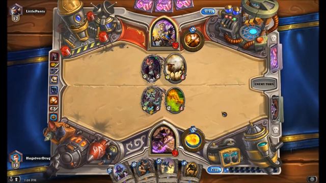 Hearthstone #1 - Medivh (Mage) vs. Anduin (Priest) смотреть онлайн