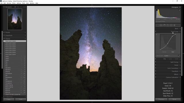 How to Edit the Milky Way in Lightroom or Photoshop смотреть онлайн