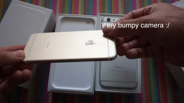 Iphone 6 - Silver vs. Gold Dual Unboxing смотреть онлайн
