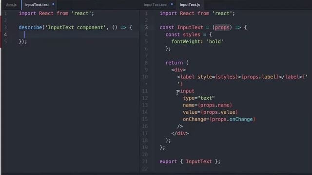 0007-28 React: Componentes Controlados - Testes com Jest e Enzyme [InputText] смотреть онлайн
