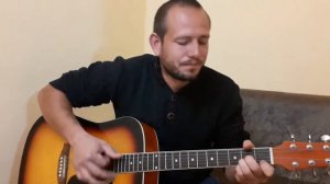 Высоцкий Песня о моём старшине кавер на гитаре