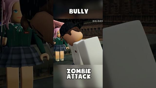 Roblox Bully Story | Zombie school ( All of Us Are Dead ) #1 | Cosy Roblox #SHORTS смотреть онлайн