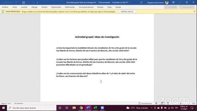 Clase Seminario de Tesis verano 2021 7-julio смотреть онлайн