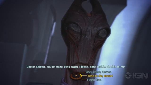 Mass Effect - Killing Dr. Saleon - Gameplay смотреть онлайн