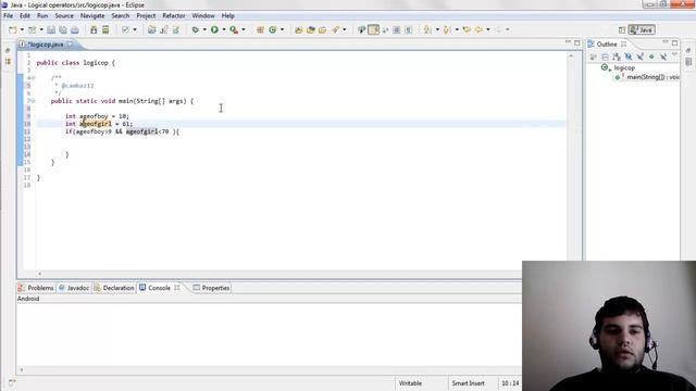 Java P.L. - Lesson 11 - Logical Operators.mp4 смотреть онлайн