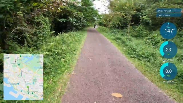 14KM Rail Corridor Cycling | Hillview to Tanjong Pagar смотреть онлайн