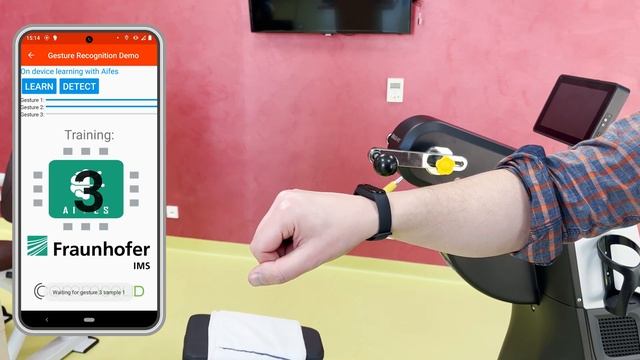 Training on Device: AI-based Gesture Recognition for Android Devices смотреть онлайн