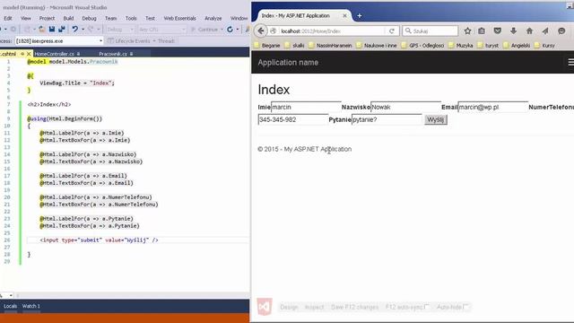 kurs asp.net mvc odc.25 HTML Helpers. смотреть онлайн