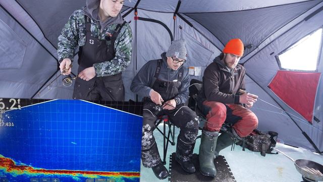 Ice Fishing Lake Trout In The Back Country! смотреть онлайн