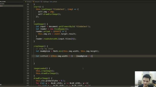 Lập trình ứng dụng inscard - clone with javascript смотреть онлайн