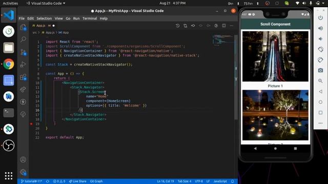 #11 React Native Navigation | React Native Complete Course смотреть онлайн