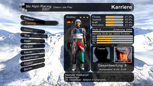 Let's Play Old Game Alpine SKI Racing 2007 #020 Amateurliga [Deutsch] [HD+] смотреть онлайн