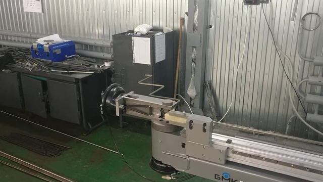 Станок для гибки труб с ЧПУ смотреть онлайн