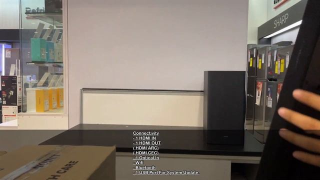 SAMSUNG HW-Q800A SOUND BAR, UNBOXING AND TESTING. смотреть онлайн
