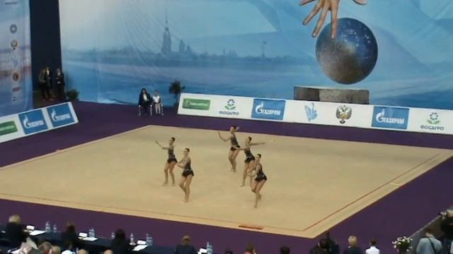 Italy 10 clubs. RG WC Saint Petersburg 2013 смотреть онлайн