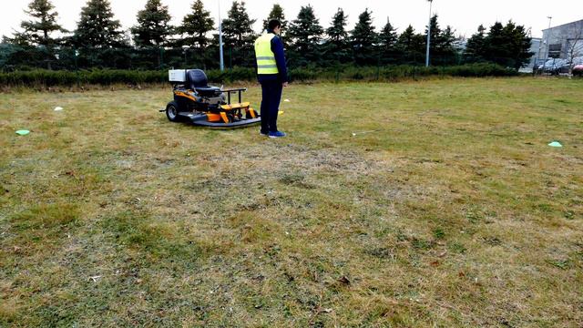Autonomous mower - dynamic obstacle avoidance - scene 4 #unitemmower смотреть онлайн