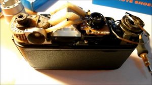 Ремонт; частичная разборка фотоаппарата Зенит-ТТЛ