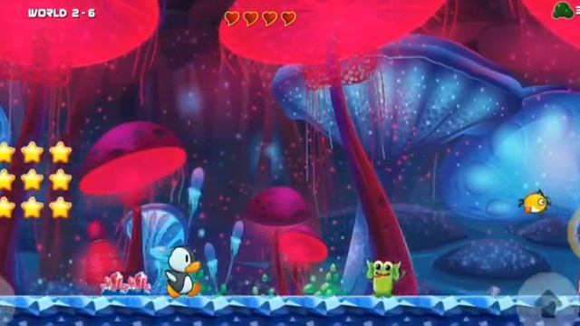 Penguin Super Adventure run World 2 Level 2-6 смотреть онлайн