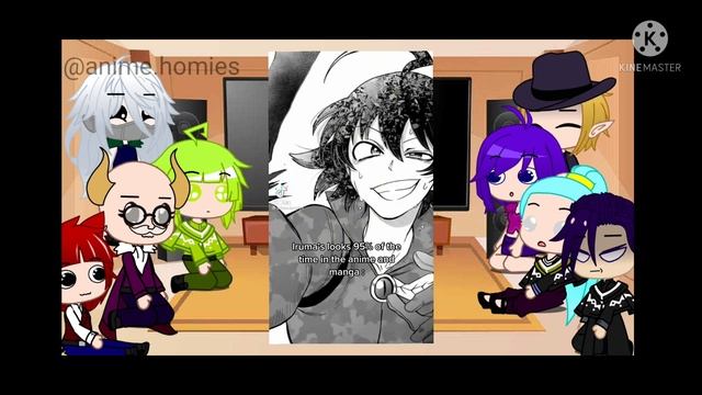 welcome to demon school teachers react (3/4) смотреть онлайн