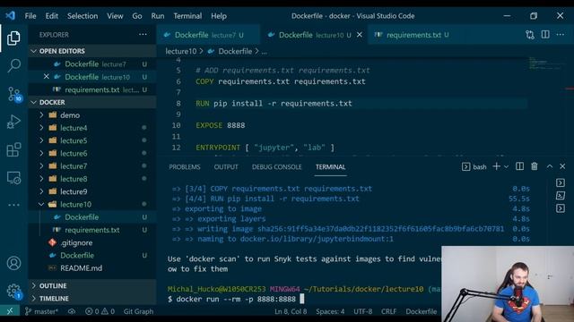 Docker bind mount | Kurz Dockeru časť 10 смотреть онлайн