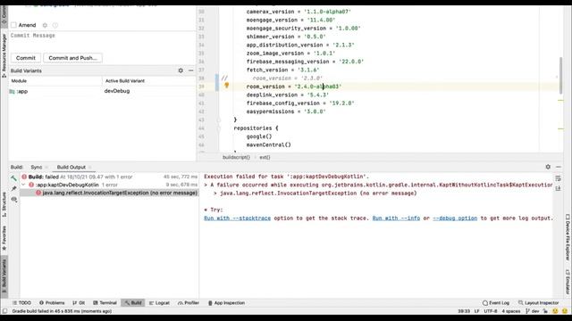 How to Fix Execution failed for task app kaptDevDebugKotlin - 1 Menit смотреть онлайн