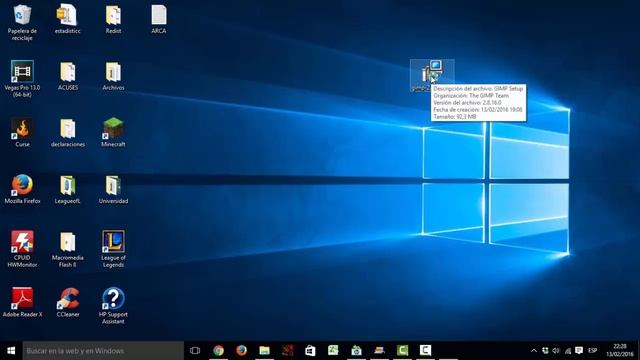Descarga GIMP Alternativa a programa PHOTOSHOP смотреть онлайн